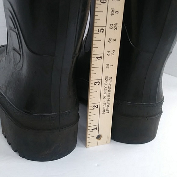 Genfoot Steel Toe Industrial Knee High Rubber Boots 7 Black - Picture 11 of 16